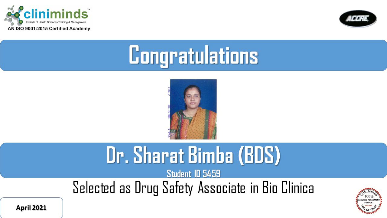 Cliniminds Drug Regulatory Affairs Placements